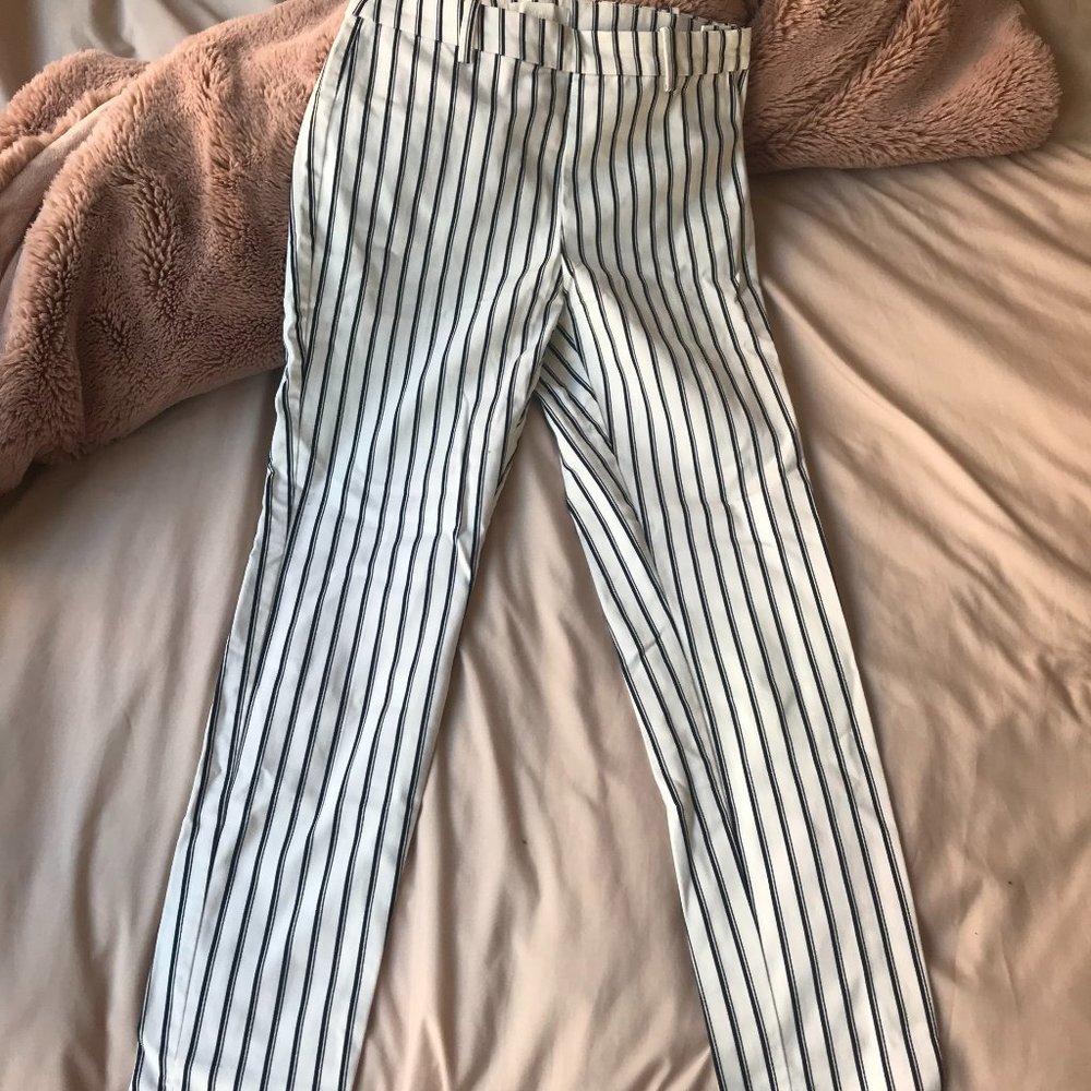 Striped Stretch Pants